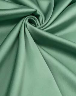 Купить Ткани для одежды зеленого цвета Атлас стрейч "Лаванда" арт. АО-12-8-20164.024 оптом