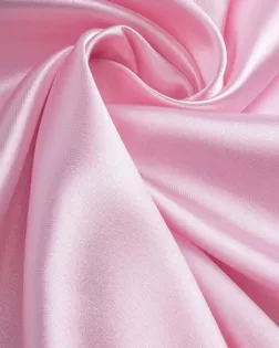 Купить Одежные ткани розового цвета из Китая Атлас стрейч "Марио" арт. АО-8-27-5446.021 оптом в Череповце