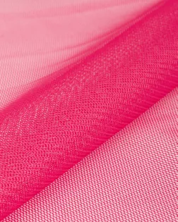 Купить Ткань сетка розового цвета из Китая Фатин с напылением арт. ФТН-48-17-22920.017 оптом в Череповце