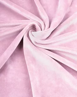Купить Одежные ткани розового цвета из Китая Велюр стрейч "Марсия" 405гр арт. ВЕЛ-12-13-14802.002 оптом в Череповце