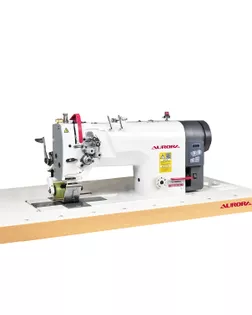 Двухигольная швейная машина для притачивания ленты AURORA A-872-BH-P-DN (прямой привод) арт. КНИТ-3165-1-КНИТ00678596