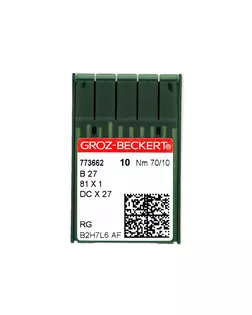 Иглы Groz-Beckert №70/10 арт. ИПГ-29-1-46390