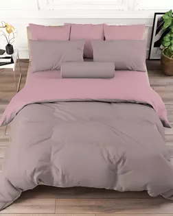 Поплин гладкокрашеный "Дымчатая роза" 115 гр/квм, шир. 220 арт. ЛГБХ-189-1-ЛГБХ0002985