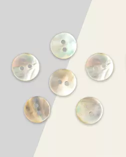 Пуговицы ракушка 20L д.1,2см (100шт) арт. ПУБР-604-1-34061