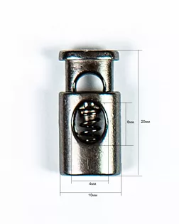 Зажим металлический металл 50шт арт. ФМ-32-1-46984