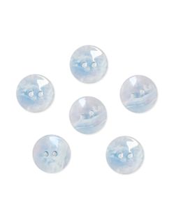 Пуговицы 18L д.1,1см (72шт) голубой сol.06 арт. ПУБР-537-5-32161.006