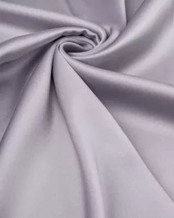 Купить Одежные ткани серого цвета из полиэстера Атлас стрейч "Лаванда" арт. АО-12-3-20164.034 оптом в Череповце