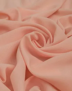 Купить Ткань для мусульманской одежды для намаза персикового цвета из Китая Креп-шифон "Азели" арт. ШО-39-11-8820.045 оптом в Алматы
