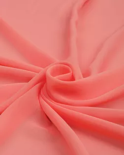 Купить Ткань для театральных костюмов цвет коралловый Шифон Мульти однотонный арт. ШО-37-24-1665.073 оптом в Набережных Челнах
