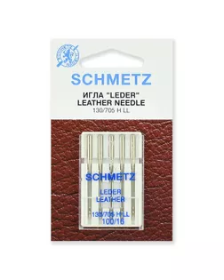 Иглы для кожи Schmetz №100/16 арт. ИБДК-9-1-42393