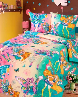 Волшебницы (Бязь КПБ детский 1,5сп.) арт. КПБД-220-1-ОТ00283.001 Волшебницы (Бязь КПБ детский 1,5сп.) арт. КПБД-220-1-ОТ00283.001