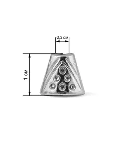 Наконечник р.1,0x1,0 см (под металл) 100шт. арт. НП-23-2-38385.002