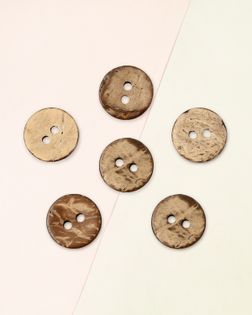 Пуговицы кокос 18L д.1,1см (200шт) арт. ПК-38-1-34078