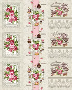 Чаепитие (Полотно вафельное) арт. ПВ150-412-1-0867.014