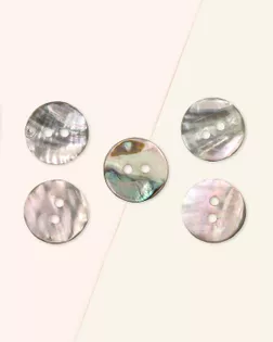 Пуговицы ракушка 24L д.1,5см (100шт) арт. ПУДК-41-1-36041