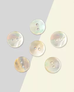 Пуговицы ракушка 20L д.1,2см (1000шт) арт. ПУДК-47-1-45224