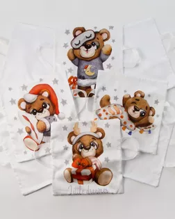 Набор наволочек "Новогодний Мишка" арт. БРТК-6-1-ОТ00078.001 Набор наволочек "Новогодний Мишка" арт. БРТК-6-1-ОТ00078.001