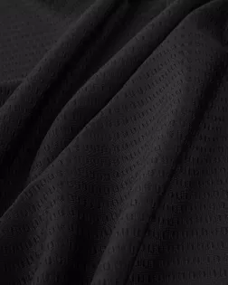 Купить Ткань Ткани для мусульманской одежды буркини черного цвета из нейлона Трикотаж-жаккард "Тони" арт. ТБФ-10-1-21736.001 оптом в Алматы