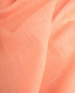 Купить Ткань для детской одежды цвет персиковый Лён мешковина арт. ЛН-69-12-20629.010 оптом в Набережных Челнах