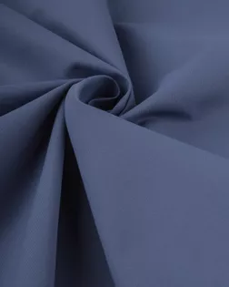 Купить Ткань плащевые, курточные однотонные синего цвета из Китая Плащевая поликоттон диагональ арт. ПЛЩ-54-14-21059.014 оптом в Караганде