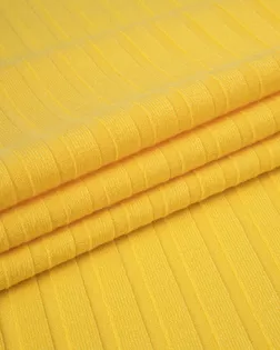 Купить Джерси для спортивной одежды цвет желтый Трикотаж SOFT RIB арт. ТР-4-41-20092.044 оптом в Алматы