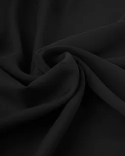 Купить Вискоза для одежды черного цвета Плательная Тенсел Твил арт. ПЛ-231-1-21673.001 оптом в Череповце