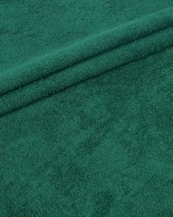 Купить Ткани для дома зеленого цвета Махровое полотно 200 см арт. МП-3-60-0822.054 оптом