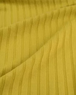 Купить Джерси для спортивной одежды цвет желтый Трикотаж резинка "Эми" арт. ТРО-76-3-23033.003 оптом в Алматы