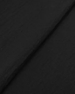 Купить Ткани для одежды черного цвета "Лён" костюмный "Дантил" арт. КЛ-392-1-23805.001 оптом в Череповце