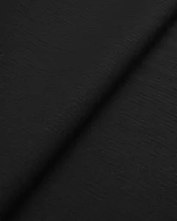 Купить Одежные ткани черного цвета 30 метров Хлопок Гофре арт. РБ-167-1-21389.001 оптом в Караганде