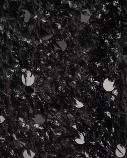 Декоративная ткань с пайеткой "Птица" арт. ТДК-4-2-25988.002 Декоративная ткань с пайеткой "Птица" арт. ТДК-4-2-25988.002