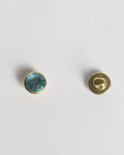 Пуговица на ножке со стразами золото 10мм цветной металл арт. ПРС-1204-1-ПРС0030565 Пуговица на ножке со стразами золото 10мм цветной металл арт. ПРС-1204-1-ПРС0030565