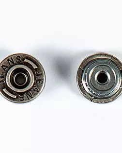 Пуговица джинсовая на ломанной ножке 14мм цветной металл арт. ПРС-1218-5-ПРС0030608