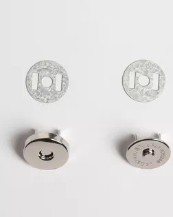 Кнопка магнитная на усиках 15мм металл арт. ПРС-1242-1-ПРС0030734