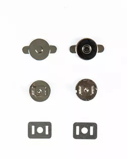 Кнопка магнитная на усиках 17мм металл арт. ПРС-1243-1-ПРС0030737