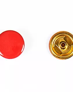 Кнопка альфа, омега 15мм цветной металл/эмаль арт. ПРС-1387-2-ПРС0031587