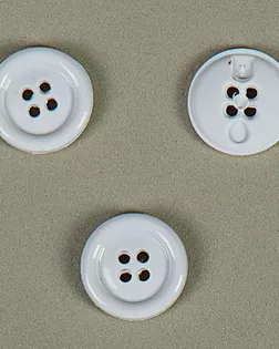 Пуговица 4 прокола белый 15мм нейлон арт. ПРС-1504-1-ПРС0031844 Пуговица 4 прокола белый 15мм нейлон арт. ПРС-1504-1-ПРС0031844