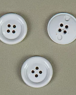 Пуговица 4 прокола белый 18мм нейлон арт. ПРС-1505-1-ПРС0031845 Пуговица 4 прокола белый 18мм нейлон арт. ПРС-1505-1-ПРС0031845