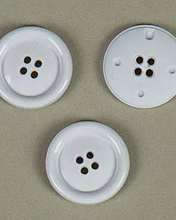 Пуговица 4 прокола белый 25мм нейлон арт. ПРС-1507-1-ПРС0031847 Пуговица 4 прокола белый 25мм нейлон арт. ПРС-1507-1-ПРС0031847