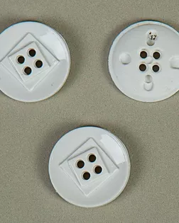 Пуговица 4 прокола белый 21мм нейлон арт. ПРС-1510-1-ПРС0031850 Пуговица 4 прокола белый 21мм нейлон арт. ПРС-1510-1-ПРС0031850