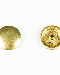 Кнопка альфа, омега 18мм цветной металл арт. ПРС-1559-6-ПРС0032006