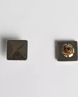 Кнопка альфа, омега 15х15мм цветной металл арт. ПРС-1603-1-ПРС0032212