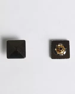Кнопка альфа, омега 15х15мм цветной металл арт. ПРС-1603-2-ПРС0032213