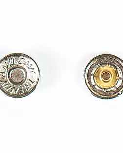 Кнопка альфа, омега 14мм цветной металл арт. ПРС-1649-2-ПРС0032430