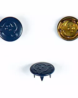 Кнопка сорочечная 10мм цветной металл арт. ПРС-1784-4-ПРС0033037