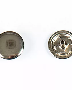 Кнопка альфа, омега 17мм металл арт. ПРС-1828-2-ПРС0033189