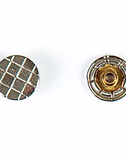 Кнопка кольцевая 12мм цветной металл арт. ПРС-1836-4-ПРС0033248