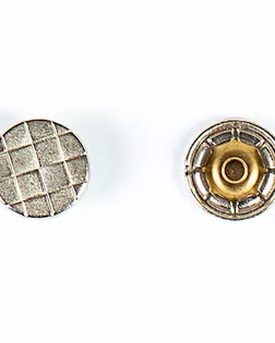 Кнопка кольцевая 12мм цветной металл арт. ПРС-1836-5-ПРС0033249