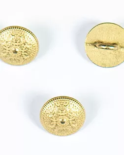Купить Пуговицы цвет Матовое золото Пуговица на ножке 11мм металл, 100шт арт. ПРС-4760-1-ПРС0033408 оптом в Набережных Челнах