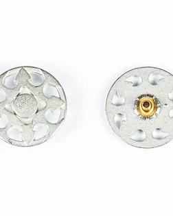 Кнопка альфа, омега 28мм цветной металл арт. ПРС-1877-2-ПРС0033426